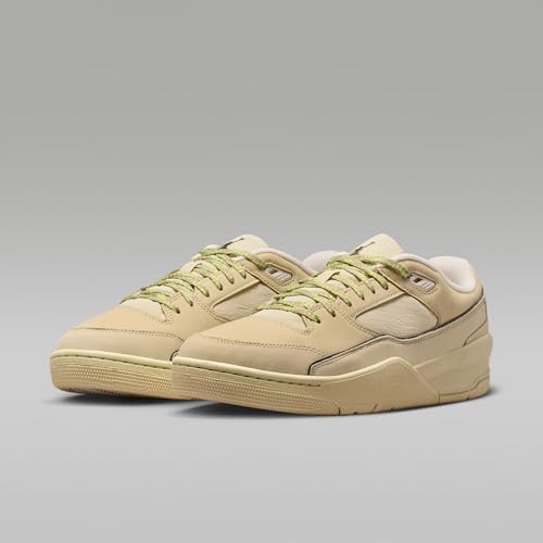 Jordan Flight Court Chaussures pour homme (Light Kaki/Desert Kaki/Light Lemon Twist/Phantom), Kaki clair/kaki du désert/citron clair/fantôme, 8