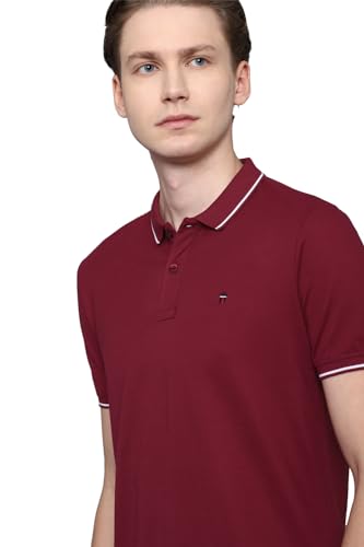 Image of Louis Philippe Men's Cotton Slim Fit T-Shirt