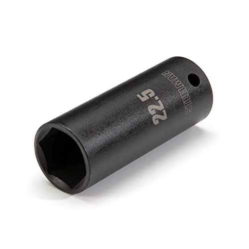 Image of Steelman 61022 22.5mm x 1 /2-Inch Drive Thin Wall Deep Impact 6-Point Socket