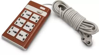 HARIKRUPEX 6 Socket Switch Board Extension Cord with 10M Long Wire (Multicolor) (B08RZ4CDS6) Amazon Price History, Amazon Price Tracker