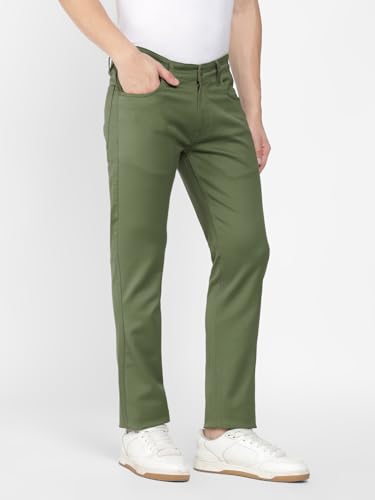 Image of Allen Cooper Slim Fit Strechable Denim Jeans for Men