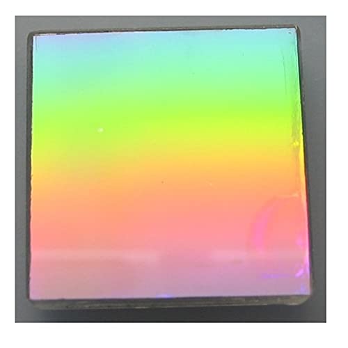 Ultra-high Linear Density Planar Diffraction Grating One Dimensional Holographic Interference Spectrometer Monochromator Grating (Color : 1800lines, Diameter : 20x20mm)