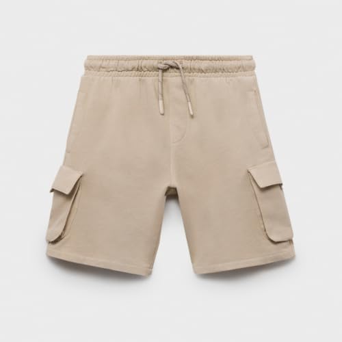 Image of Alan Jones Clothing Boys Cargo Shorts | Heavy GSM Cotton Blend Fabric | Kids & Boys Age 5-16 Years