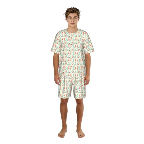 Pyjama lapin magicien homme pour des soirées d'été fraîches