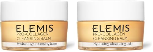ELEMIS Pro-Collagen Cleansing Balm Makeup Remover, Hydrating Facial Cleanser, Oil Cleanser, Oil Makeup Remover, Deep Cleanse, 20g, Original New
