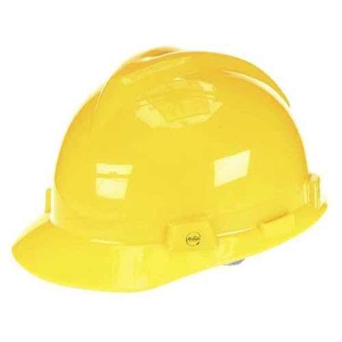 Hard Hat, Polyethylene, 4 Point Pinlock, Type 1, Class E, White, Mfr: 473284-A
