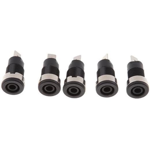 bnf 3x5pcs 4mm Banana Plug Safety Socket Panel Mount Binding