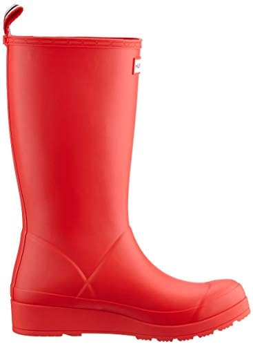Hunter Original Play Tall Boots For Women - Fully Waterproof, Polyester Lining, And Classic, Rounded Toe Logo Red 11 M | Image 5