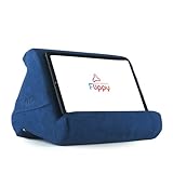 Flippy Original Tablet Pillow Stand & iPad Holder, Gift for Book Lovers & Readers, Multi-Angle Stand with Storage for Lap, Desk & Bed, Compatible with Kindle, Fire, iPad & Samsung, True Blue