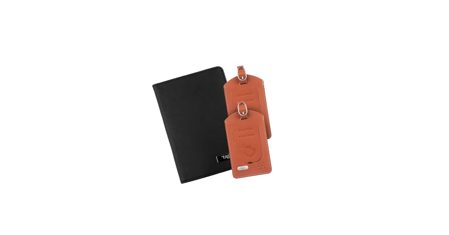 新品、タグ付き❗️BTN Passport Holder Amazon.com | tag8 DOLPHIN Smart Leather Passport Holder