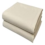 Tessuto Artigianale in 100% Cotone Naturale 1 stk Tessuto di Calicò al Metro 1M x 160cm Te...