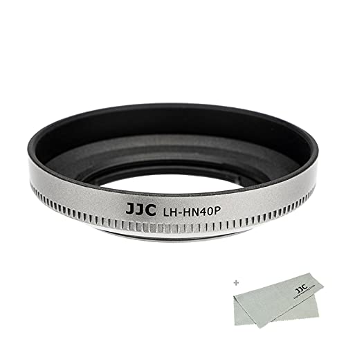 Capuchón para lente de cámara (plata) para NIKKOR Z DX 16-50mm f/3.5-6.3 VR, reemplazo del capuchón HN-40 de Nikon, compatible con tapa y filtro de 46 mm miniatura 1