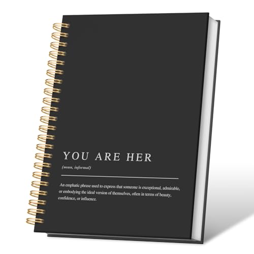 Journal de motivation You Are Her, le carnet inspirant pour révéler votre potentiel