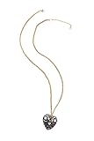 Lange Kette mit Herzanhänger collezione alessandro Lange Kette Miriam mit Herzanhänger