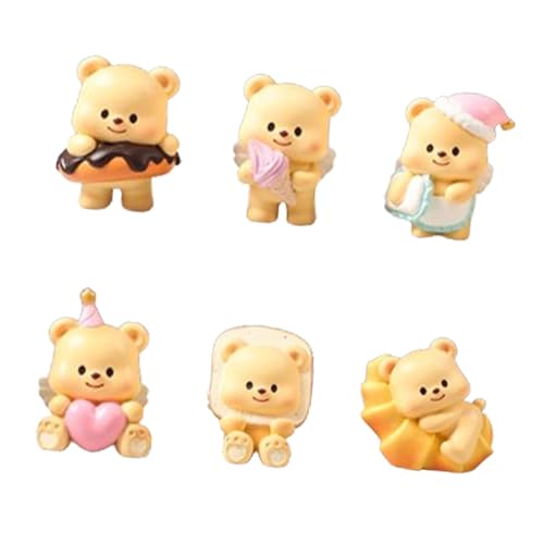 Image of Synthetic Resin LR Decor E-Shop 6Pcs Blinds Box Figures Unique Mini Figurines Set for Boys Girls Kids Adults, Multicolour