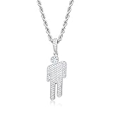 Idée cadeau parfaite : Cette chaîne moderne est un excellent choix de cadeau pour vos amis, garçons, filles, camarades de classe ou colocataires. Elle peut également être utilisée comme accessoire personnel pour affirmer votre style unique
