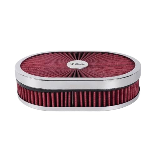 Filtre à air ovale pour voiture améliorant le débit d'air de l'interface 5-1/8