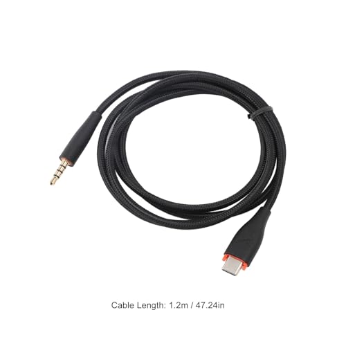 Cable de Audio USB-C a Jack 3.5mm 1.2 m Negro miniatura 4