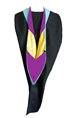 Image of Master of Education Graduation Hood, Light Blue, Various College Colors Available