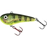 Salmo Chubby Darter Sinking - Wobbler zum Spinnfischen auf Zander, Barsch & Forelle, Crankbait zum Spinnangeln, Barschköder, Farbe:Gold Yellow Perch, Länge/Gewicht:3cm - 3.2g