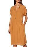 Sommerkleid mit Knopfleiste ESPRIT Damen 060EE1E341 Kleid, Rust Brown (220), 40