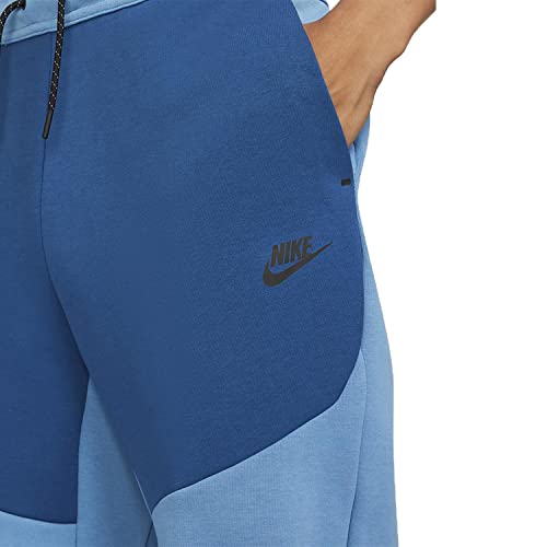 Nike Cal a de corrida masculina de l Sportswear Tech, Azul holand s/azul quadrado/preto, 3G