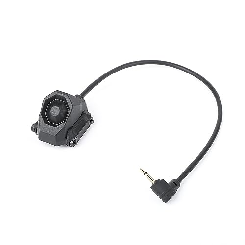 SBGJMY 2.5MM Plug Remote Control Switch for Tactical PEQ DBAL M3X Flashlight Torch(Black), 2.5mm Plug-black - Image 2