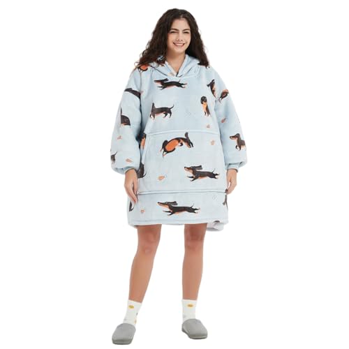 FELOVE Übergroße Hoodie Sweatshirt, Original Decke Sweatshirt, super weiche gemütliche warme komfortable Riesen-Hoodie, Geeignet Kapuzenpullover für Erwachsene, Männer, Frauen, Jugendliche