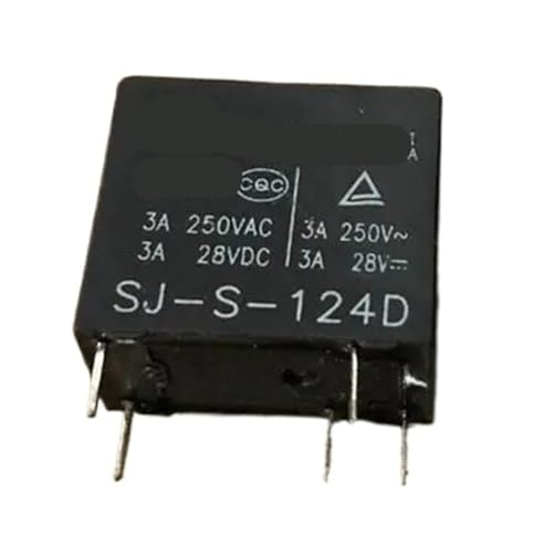 Relais 5 broches SJ-S-124D 24V pour circuit électronique domestique