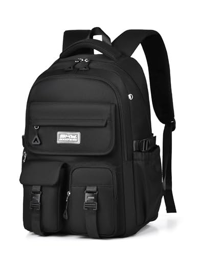 BASICPOWER School Backpack for Girls: Preppy Large Bookbag Fit 15.6 inch Laptop - Casual Waterproof Daypack for Travel & Campus- Back to School Gifts for 7-16 Teens & Kids - Main Image