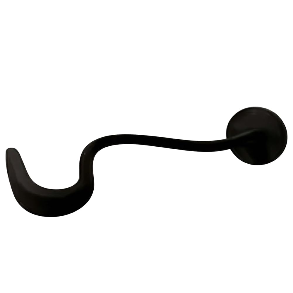 Aundhegrtt 43mm Washer Door Prop Flexible Silicone Washer & Dryer Door Prop for Odor-Free Appliances Black