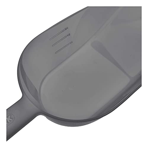 Westmark Back-/Abwiege-/Abfüllschaufel-Set, 3tlg., Füllvolumen: je ca. 55 ml, Kunststoff, Halvar, Anthrazit/Rot, 90892270