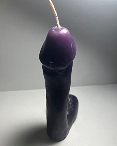Male Genital Candle 6 Inch Tall Purple #TOP1