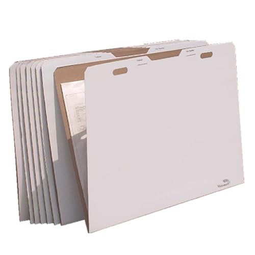 Advanced Organizing Systems - The VFolder43 8pk for Flat Document Storage up to 30”x42”. Use with the VFile43