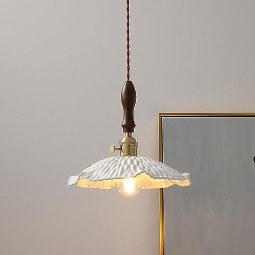 Lampe suspendue au plafond à source lumineuse design minimaliste nordique avec abat-jour