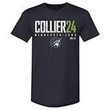 500 LEVEL Napheesa Collier Minnesota Lynx Men's Premium T-Shirt - Napheesa Collier Minnesota Lynx Elite WHT (Tri Navy, Medium)