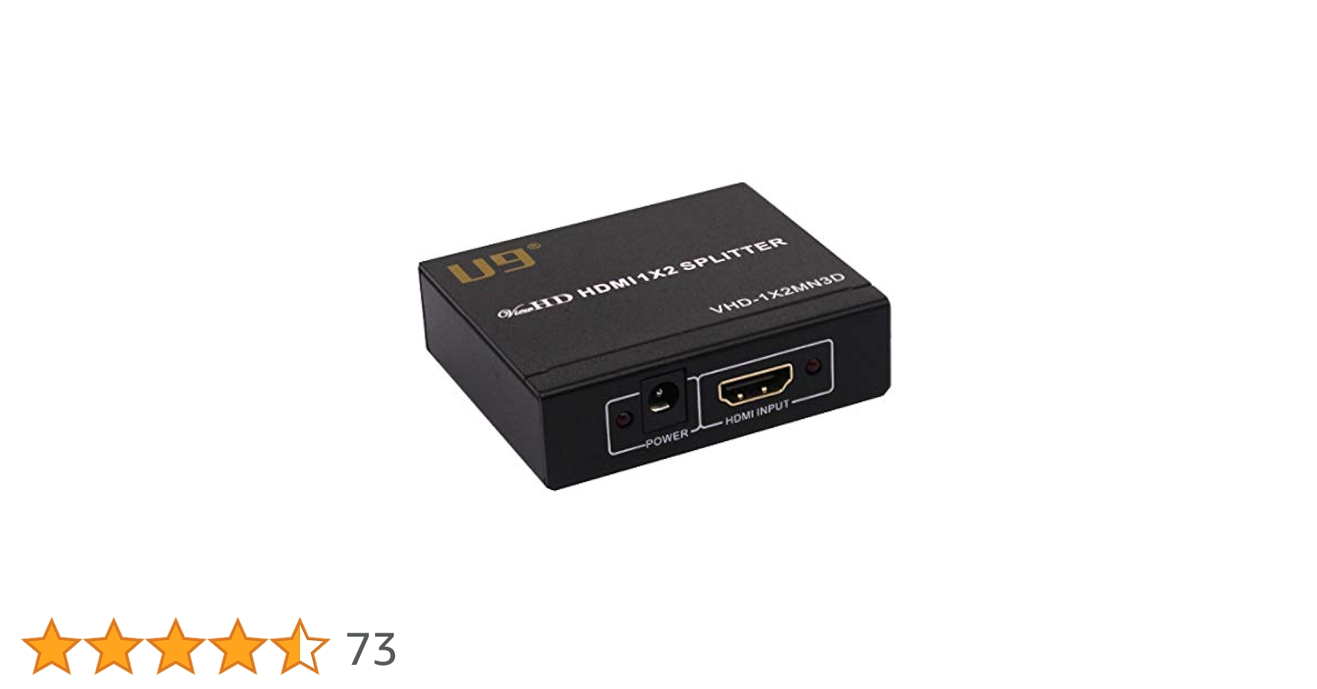 ViewHD U9 HDMI スプリッター 1入力2出力　2個 Amazon.com: U9 ViewHD 4K 30Hz HDMI v1.4 1x2 Splitter | Model