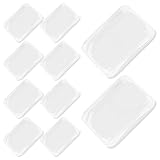 Choix de matériaux sûrs : ces étuis sont exempts de substances nocives, offrant un environnement de rangement sécurisé pour vos cartes électroniques. étui compact pour carte mémoire, étui transparent pour carte micro