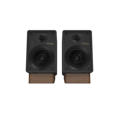 Onkyo Creator Series GX-10DB Powered Speakers, Black - 3" woofer, USB/C, line/Phono, Optical Ports and Bluetooth 5.3 LE Audio connectivity - image 3