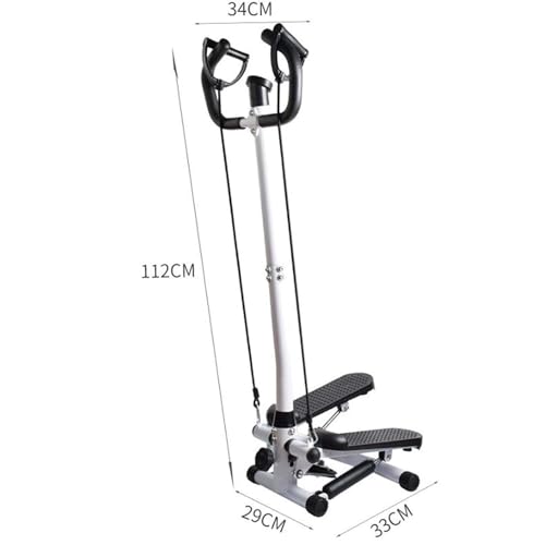 Image of Mini-Stepper Swing Stepper with Safety Armrest & Smart Dial - Twist Stair Stepper for Home Aerobic Exercise & Fitness Machine