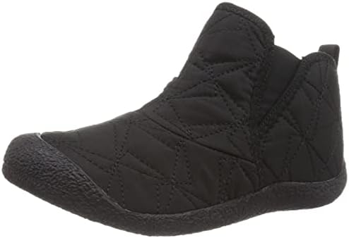 KEEN Women's Howser Mid Height Comfy Durable Ankle Boot, Black/Black, 10