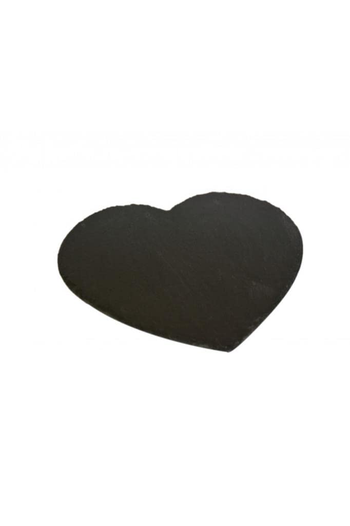 Bambum Mia - Doğal Taş Kalp Tabak 25 cm