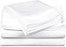 Rolux Linen Queen Sleeper Sofa Bed Sheet Set - White Solid 100% Cotton 800 Thread Count Fit Up To 8" inches Deep Mattress.