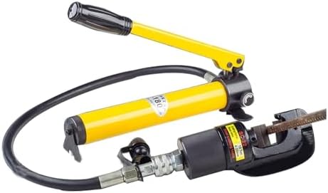 Hydraulic Rebar Cutter 4-16/4-22mm with CP-180 Manual Pump - Efficient Concrete Cutting Tool, 12t Capacity, Save Time & Energy on Job Site