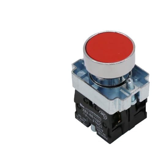Interrupteur de marche XB2-BA45 bouton rouge 22 mm pour commande à impulsion