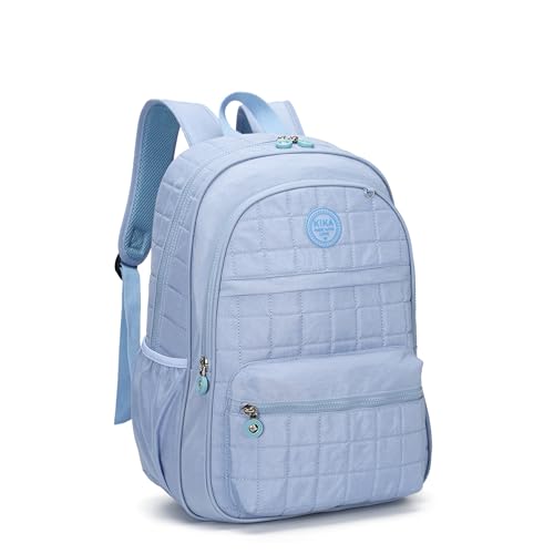 Mochila Escolar Feminina De Costas Kika Juvenil KK24M10 (Azul)