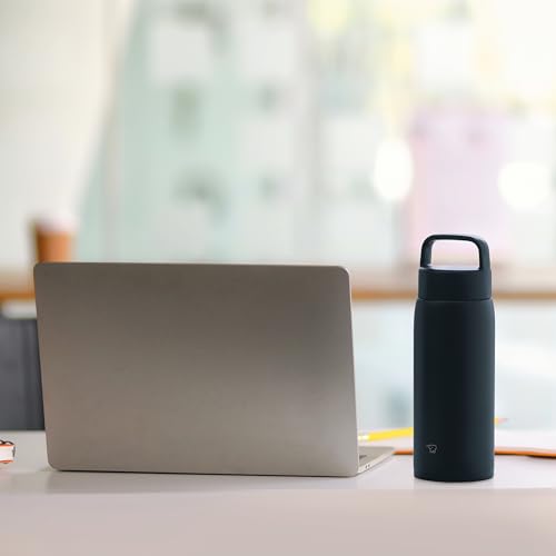 Image of Zojirushi SU-DA Stainless Vacuum Mug 27 oz (.8 Liter) Charcoal Black, BPA-free