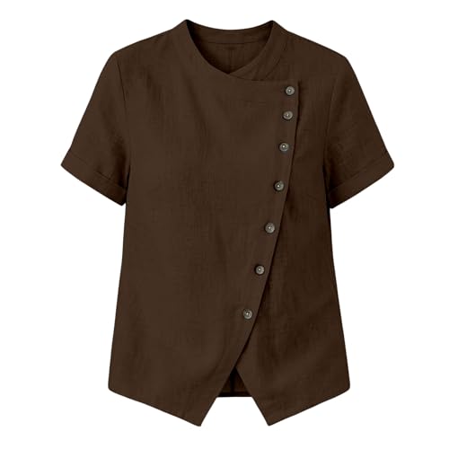 Blouse mode d'été ample et respirante pour masquer les rondeurs