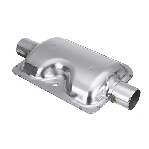 OWSOO Aquecedor a ar a diesel para estacionamento de carros 600 mm Kit de silenciador de silenciador