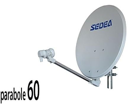 SEDEA Parabole Satellite 60 + LNB 1TV